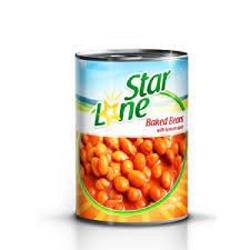 کنسرو لوبیا چیتی باسس گوجه فرنگی420گرم لاون استار